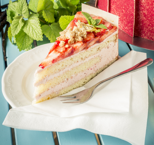 Erdbeer-Vanille-Joghurt-Torte